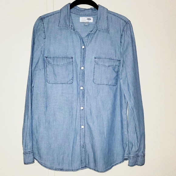 Old Navy Tops - Old Navy denim shirt